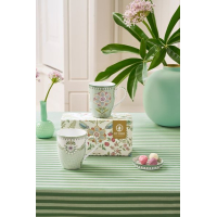 lily en lotus light green set van 2 mokken 
